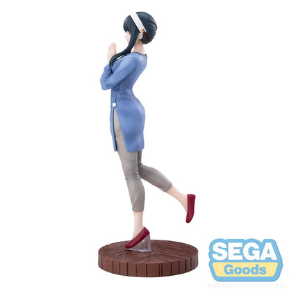 Figura Espía x Familia de 21 cm | Figura de SEGA Luminasta que representa a Yor Forger con su atuendo del segundo final de la temporada 1 de Spy x Family. Perfecto para coleccionistas y fans del anime, ideal como decoración o como regalo. 