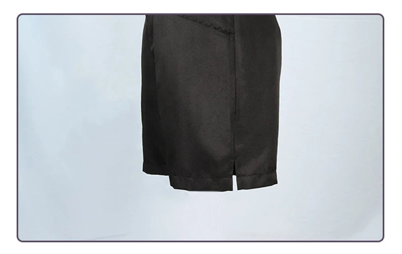 Cosplay Chainsaw Man | Tenue complète de cosplay inspirée de Reze, comprenant une chemise, une cravate courte et une perruque. Parfait pour Halloween, événements cosplay ou fans de l'anime. Style fidèle et détaillé pour une immersion totale