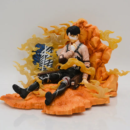 15cm Attack on Titan Figure | Levi Ackerman Figure. This detailed model is a must-have for anime fans. Perfect for collection or as a gift 