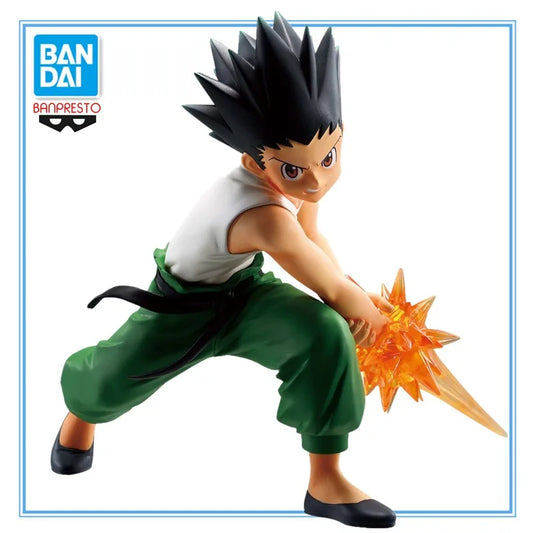 Figura Bandai Banpresto de 12 cm (edición de estrellas vibratorias) Hunter x Hunter | Figura detallada de PVC de Gon Freecss en acción. Perfecto como regalo para coleccionistas y fanáticos de Hunter x Hunter.