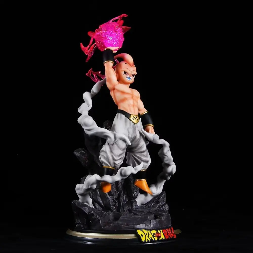Figura Dragon Ball 25cm | Figura Boo con orbe iluminado. Modelo detallado, ideal para coleccionistas y como regalo para fans de DBZ. 