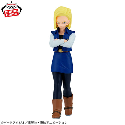 17-20cm Figurines des Androids 16, 17 et 18 de Dragon Ball Z, issues de la collection Solid Edge Works. Modèles détaillés en PVC, parfaits pour les fans et les collectionneurs. Idéal comme cadeau ou pièce de collection