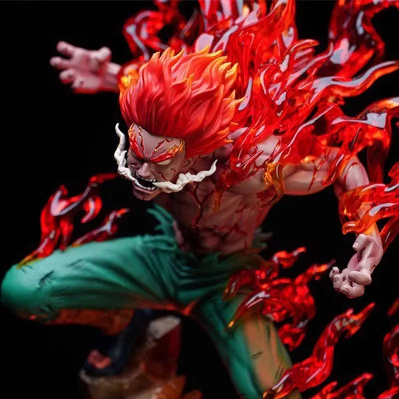 25cm Figurine Naruto  | Cette figurine de Gai Maito est équipée d'un éclairage lumineux, ajoutant une touche dynamique à votre collection. Cadeau idéal pour les fans de Naruto