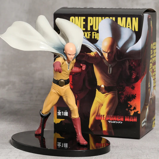 Figura de One Punch Man DXF de 20 cm | Figura en PVC de Saitama, héroe de One Punch Man. Modelo de alta calidad ideal para colecciones o como regalo para fans del anime.