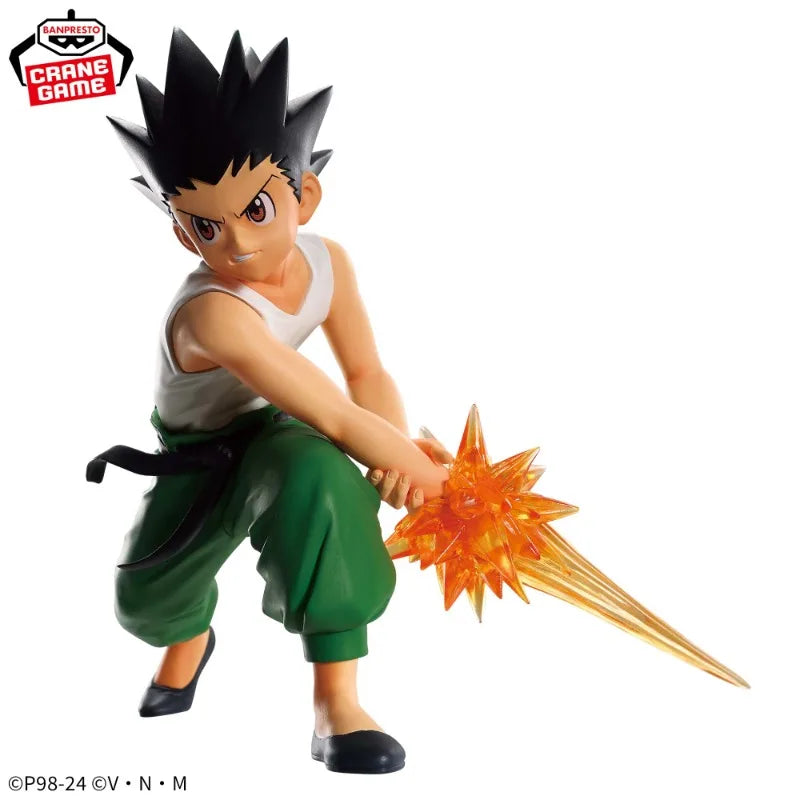 Figura Bandai Banpresto de 12 cm (edición de estrellas vibratorias) Hunter x Hunter | Figura detallada de PVC de Gon Freecss en acción. Perfecto como regalo para coleccionistas y fanáticos de Hunter x Hunter.