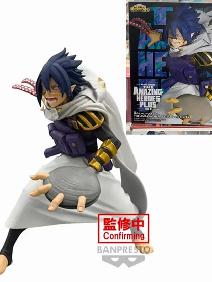 Figura My Hero Academia de 20 cm | Descubre la figura de Amajiki Tamaki de la serie The Amazing Heroes Plus Vol.8 de BANDAI BANPRESTO. Fabricado en PVC de alta calidad, perfecto para coleccionistas y fanáticos del anime.