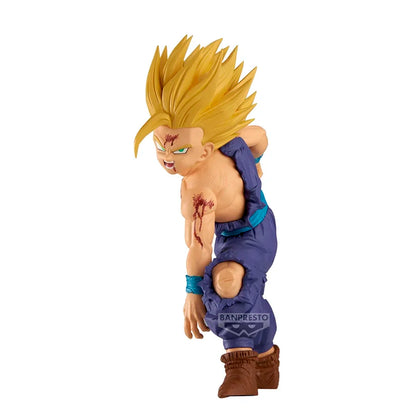 10-13cm Figurine Dragon Ball Z | Figurine officielle Banpresto de la gamme Match Makers représentant Gohan affrontant Cell. Modèle en PVC détaillé, idéal pour les collectionneurs et fans de DBZ