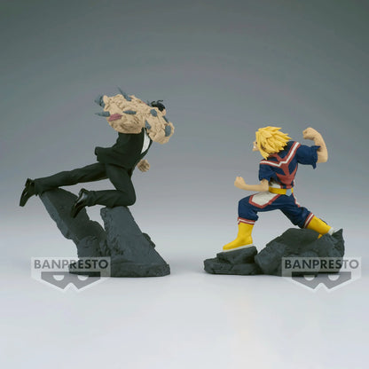 Figuras My Hero Academia de 11 cm | Vuelve a visitar la legendaria batalla entre All Might y All For One con estas figuras de PVC. Un dúo de acción perfecto para los fans de Boku no Hero Academia y coleccionistas de anime.