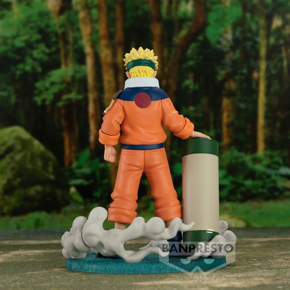 Figura Original Bandai Banpresto de 12cm (Saga Memorable) | Modelo de acción en PVC de Naruto Uzumaki, ideal como decoración de escritorio o regalo para niños y fanáticos del anime.