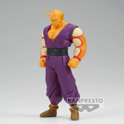 11cm Figurine Dragon Ball Super | Cette figurine en PVC présente Piccolo dans sa forme Orange Super Hero de Dragon Ball Super. Issue de la collection DXF de Banpresto, elle est idéale pour les fans de la série à la recherche d'une pièce unique