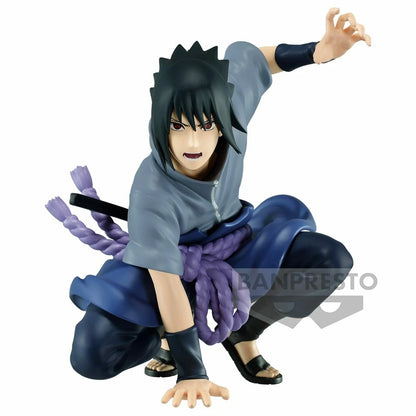 Figura Bandai Banpresto Naruto Shippuden de 12 cm | Modelo de acción que representa a Uchiha Sasuke, figura coleccionable para fans del anime. Perfecto como regalo o decoración.