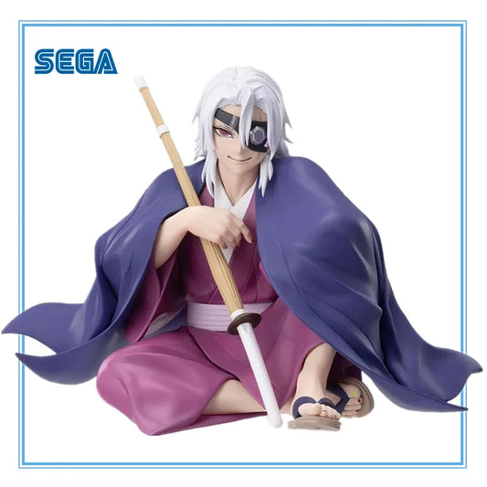 Figura SEGA Demon Slayer de 11 cm | Figura de PVC de alta calidad de Uzui Tengen, al estilo Chokonose. Un modelo kawaii detallado, ideal para coleccionistas y como regalo.