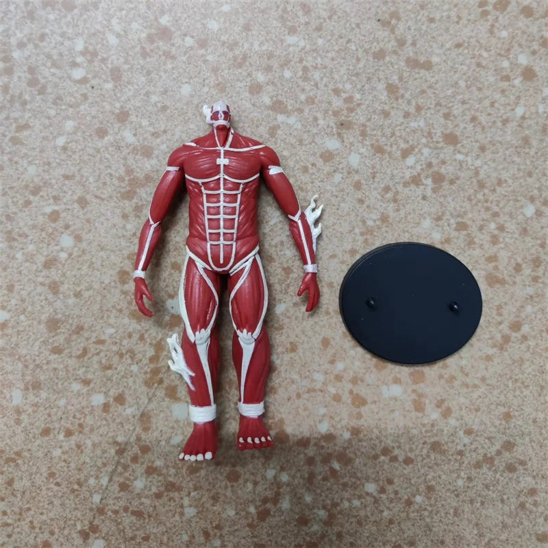 Figuras de Ataque a los Titanes | Conjunto de 10 figuras de acción de Attack on Titan. Perfectas para niños y coleccionistas, estas figuras son ideales como juguetes o regalos para los fanáticos del anime. 