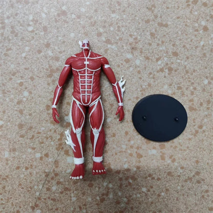 Figuras de Ataque a los Titanes | Conjunto de 10 figuras de acción de Attack on Titan. Perfectas para niños y coleccionistas, estas figuras son ideales como juguetes o regalos para los fanáticos del anime. 