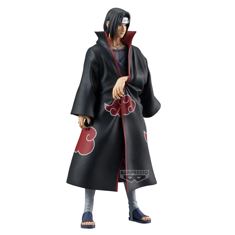 28cm Figurine Bandai Banpresto (Grandista edition) Naruto | Modèle rare en PVC représentant Uchiha Itachi, parfait pour les collectionneurs et les fans de Naruto. Un excellent cadeau pour les enfants et les amateurs d'anime
