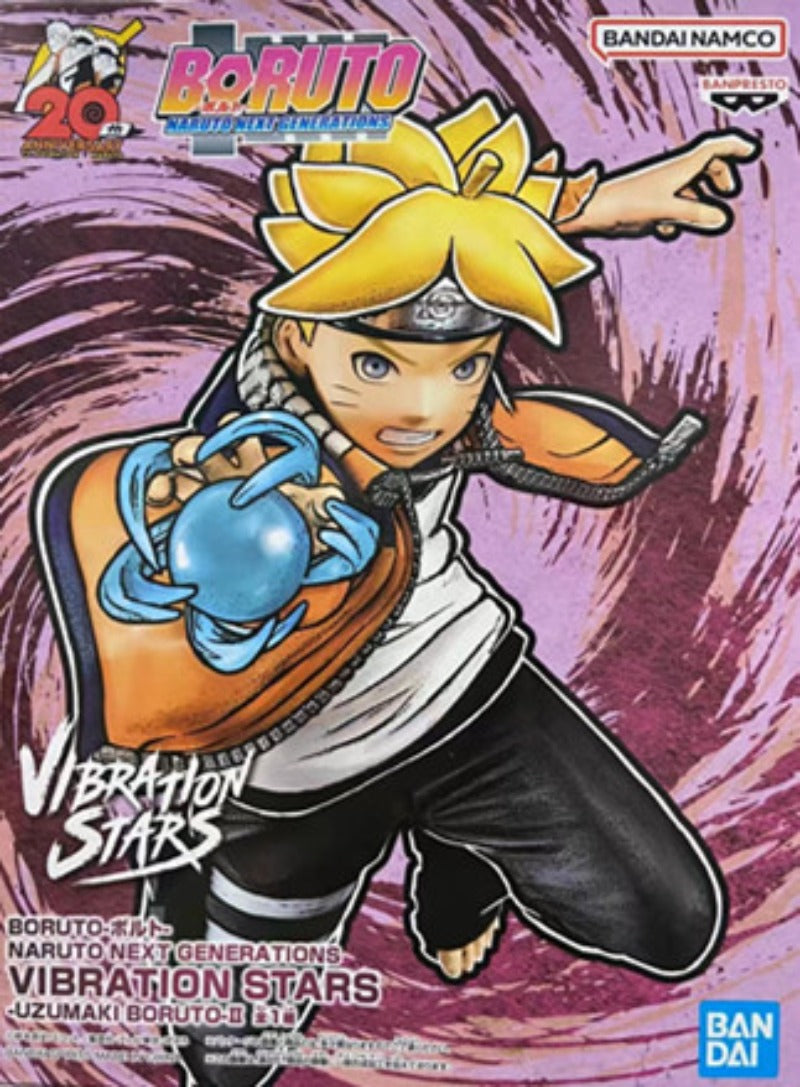 Figura Bandai Banpresto de 11 cm (Edición Vibration Stars) | Modelo detallado de PVC de Boruto. Perfecto para coleccionistas y fanáticos del anime. Ideal como juguete o regalo.