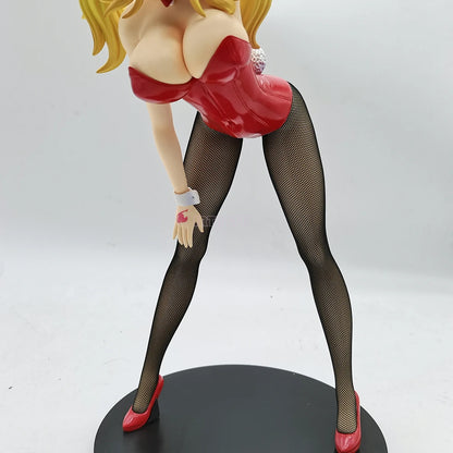 Figura de cola de hada de 38 cm | Figura de PVC de Lucy Heartfilia disfrazada de conejita. Esta figura detallada ofrece un diseño premium. Un modelo de colección perfecto para fans.