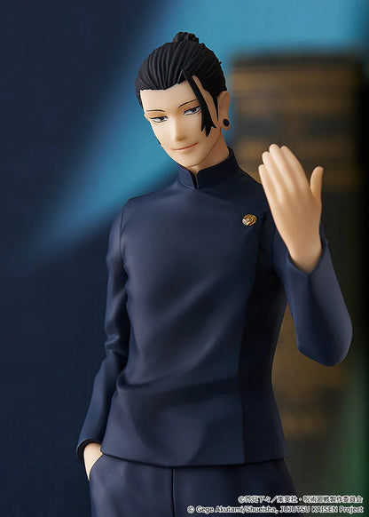 Figuras POP UP PARADE Jujutsu Kaisen de 19 cm | Figuras que representan a Suguru Geto y Satoru Gojo, versión Inventario Oculto / Muerte Prematura. Modelos detallados para coleccionistas y fanáticos del anime.