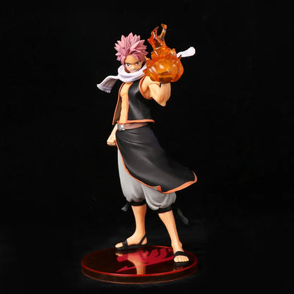 Figura BANDAI Fairy Tail de 19cm | Figura original BANDAI de Natsu Dragnir en modo combate. Modelo muy detallado, perfecto como regalo para coleccionistas y fanáticos del anime.