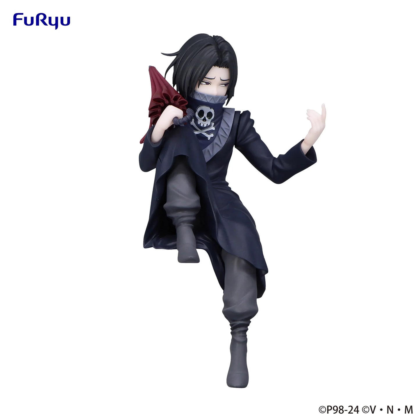 Figura Original FuRyu Hunter x Hunter de 10cm | Figura oficial de Feitan Noodle Stopper, ¡perfecta para decorar tu escritorio o regalar a los fanáticos de Hunter x Hunter!