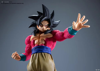 27cm Figurine Dragon Ball | Son Goku Super Saiyan 4 taille extra large. Parfait pour les collectionneurs et un superbe cadeau pour les fans de Dragon Ball GT