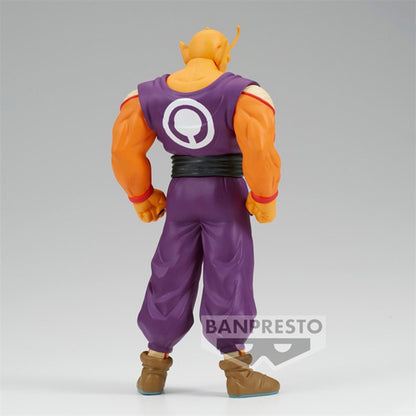 11cm Figurine Dragon Ball Super | Cette figurine en PVC présente Piccolo dans sa forme Orange Super Hero de Dragon Ball Super. Issue de la collection DXF de Banpresto, elle est idéale pour les fans de la série à la recherche d'une pièce unique