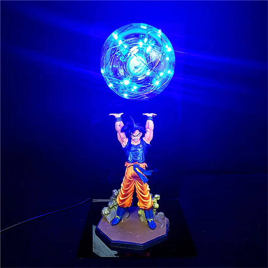 Dragon Ball | Goku, Gogeta et Broly, dotée d'une fonction d'éclairage LED. Parfaite pour la décoration de chambre et ajoute une touche unique à votre collection. Un excellent choix pour les fans de Dragon Ball Z