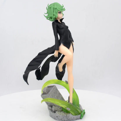 Figura One Punch Man de 22 cm | Figura de PVC de Tatsumaki, también conocido como Tragic Tornado, de One Punch Man. Un modelo coleccionable ideal para los fans del anime y un regalo perfecto para los niños.