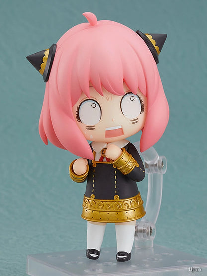 Figuras ESPÍA×FAMILIAR de 10 cm | Figuras que representan a Anya, Loid y Yor Forger en versiones kawaii. Perfectas para coleccionistas, estas adorables figuras son ideales como modelos decorativos o regalos para fanáticos. 