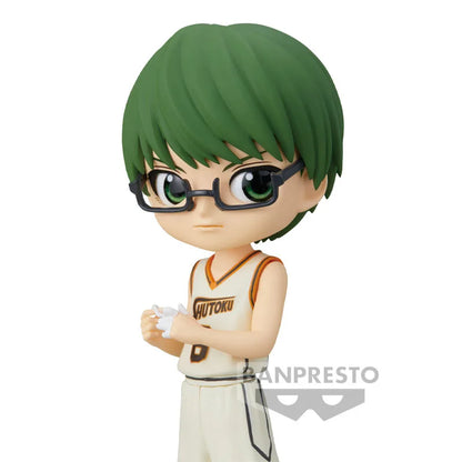Figura de baloncesto Original Bandai Q posket Kuroko de 14cm | Akashi Seijuro y Midorima Shintaro. Auténtico modelo en caja, ideal para regalo o para coleccionistas de anime.