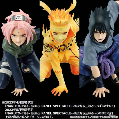 Figura Bandai Banpresto de 12 cm (Edición Panel Spectacle) Naruto Shippûden | Figura de colección que representa a Haruno Sakura. Un modelo detallado y dinámico, perfecto para fans del anime y como regalo para niños.