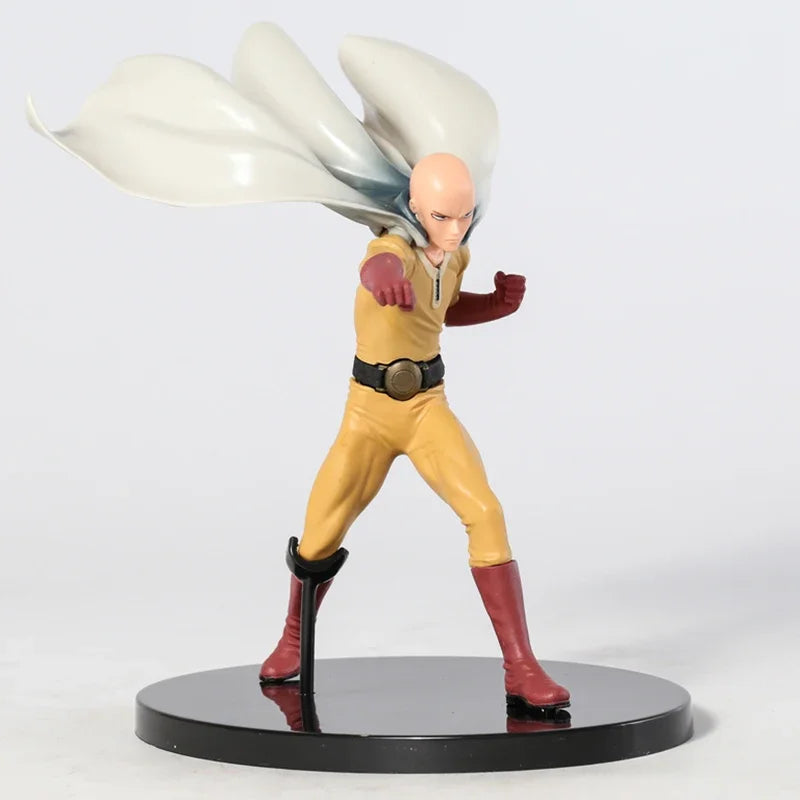 Figura de One Punch Man DXF de 20 cm | Figura en PVC de Saitama, héroe de One Punch Man. Modelo de alta calidad ideal para colecciones o como regalo para fans del anime.