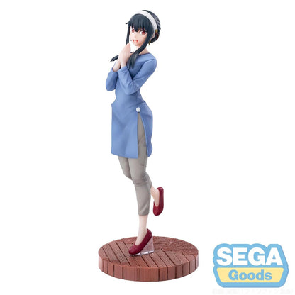 Figura Espía x Familia de 21 cm | Figura de SEGA Luminasta que representa a Yor Forger con su atuendo del segundo final de la temporada 1 de Spy x Family. Perfecto para coleccionistas y fans del anime, ideal como decoración o como regalo. 