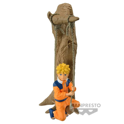 Figura Bandai Banpresto de 11-17 cm (Edición 20 aniversario de Naruto) | Figura de PVC de Naruto Uzumaki. Este modelo representa a Naruto con su traje "Fire Shadow Hokage" y en versión adolescente, ideal para coleccionistas y fans de Naruto.