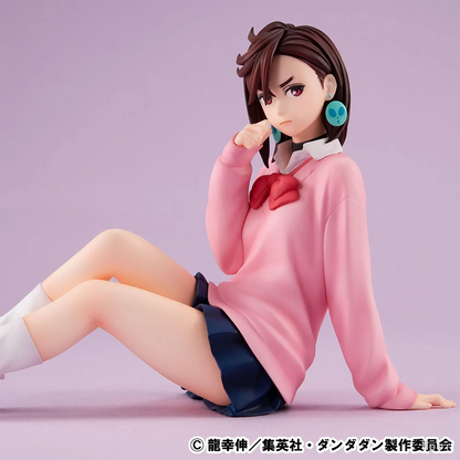 Figura oficial Megahouse GEM DAN DA DAN de 9 cm | Figura Q Version que representa a Ayase Momo. Un modelo de PVC perfecto para coleccionistas y fans del anime.