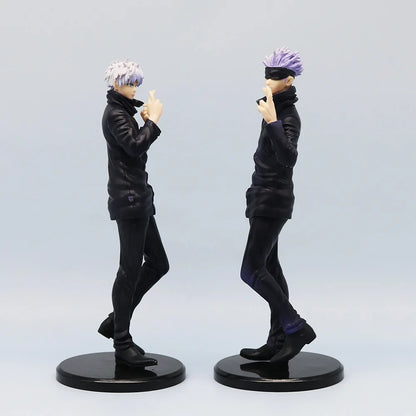 Figura Jujutsu Kaisen de 21 cm | Figura de gran calidad que representa a Gojo Satoru. Esta estatua es ideal para coleccionistas y aficionados. Perfecto como regalo único para los fanáticos de Jujutsu Kaisen. 