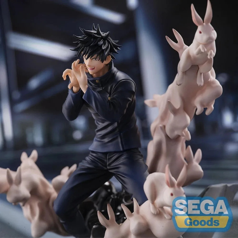 19cm Original Genuine SEGA Jujutsu Kaisen Figure | Fushiguro Megumi action figure, made by SEGA. PVC statue ideal for collectors and as a gift