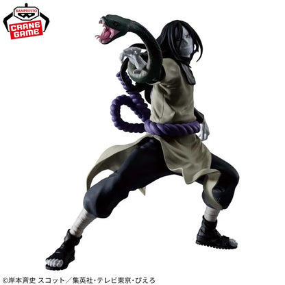 15cm Figurine Bandai Banpresto (édition Vibration Stars) Naruto | Modèle en PVC représentant Orochimaru, parfait pour les collectionneurs et les fans d'anime. Idéal comme cadeau de Noël ou décoration
