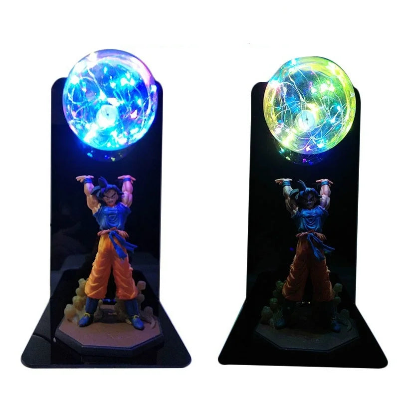 Dragon Ball | Goku, Gogeta et Broly, dotée d'une fonction d'éclairage LED. Parfaite pour la décoration de chambre et ajoute une touche unique à votre collection. Un excellent choix pour les fans de Dragon Ball Z