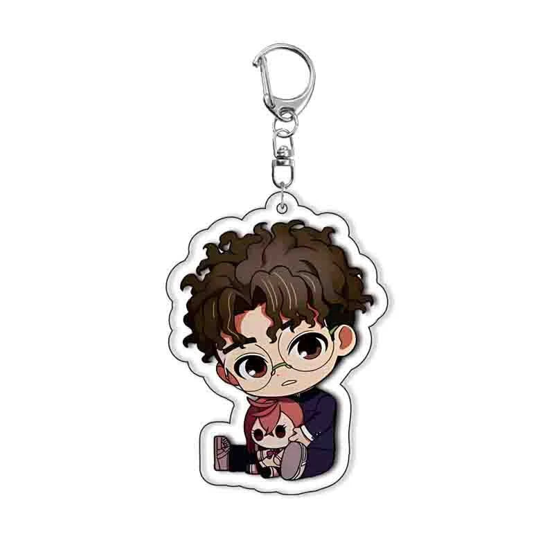 Añade un toque de estilo anime a tus accesorios con estos llaveros acrílicos Dan Da Dan. Estos colgantes versátiles son perfectos para bolsos, llaves o colecciones.