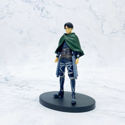 Figuras de Ataque a los Titanes de 16 cm | Figuras coleccionables que representan a Eren, Mikasa y Levi de Attack on Titan. Ideales para fanáticos y coleccionistas, estos modelos detallados traen el mundo del anime a tu espacio. 