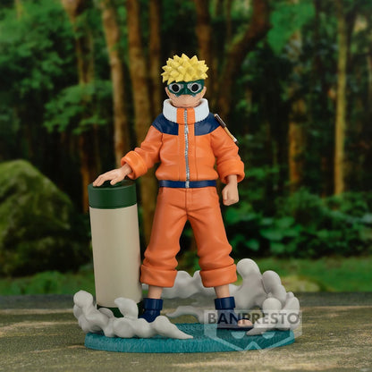 Figura Original Bandai Banpresto de 12cm (Saga Memorable) | Modelo de acción en PVC de Naruto Uzumaki, ideal como decoración de escritorio o regalo para niños y fanáticos del anime.
