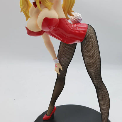 Figura de cola de hada de 38 cm | Figura de PVC de Lucy Heartfilia disfrazada de conejita. Esta figura detallada ofrece un diseño premium. Un modelo de colección perfecto para fans.