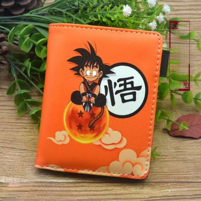 Portefeuille Dragon Ball Son Goku grande capacité, conçu pour hommes et femmes. Ce porte-monnaie portable est parfait est un cadeau idéal pour les fans de Dragon Ball