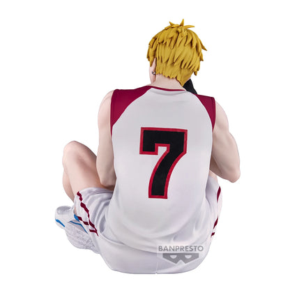 Figuras BANDAI BANPRESTO Kuroko's Basketball ÚLTIMO PARTIDO | Figuras de anime de Kuroko, Kagami, Aomine, Akashi, Murasakibara, Kise y Midorima en pose informal con el cachorro Kuro Junior. Ideal para aficionados y coleccionistas.