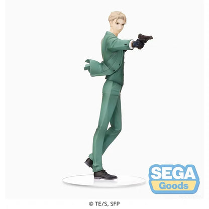 Figuras SEGA SPY×FAMILIAR | Figuras oficiales de SEGA que representan a Loid Forger en acción. Diseñada para los fanáticos de SPY×FAMILY, esta figura es perfecta como artículo de colección o regalo para niños. 