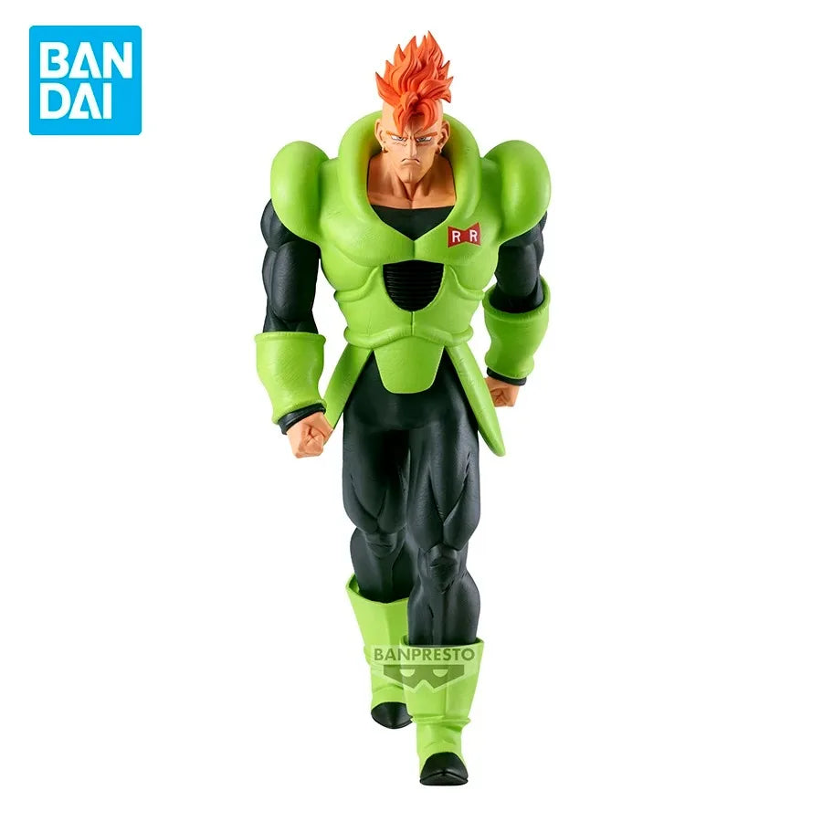 17-20cm Figurines des Androids 16, 17 et 18 de Dragon Ball Z, issues de la collection Solid Edge Works. Modèles détaillés en PVC, parfaits pour les fans et les collectionneurs. Idéal comme cadeau ou pièce de collection