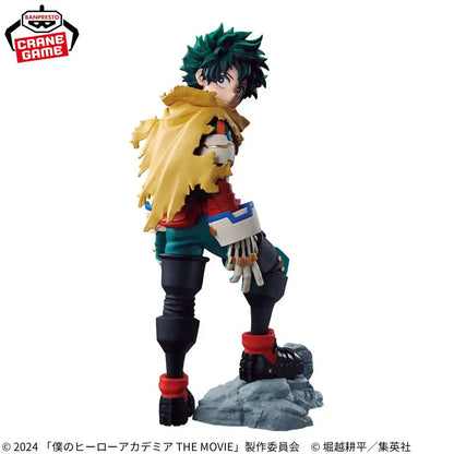 Figura Original BANPRESTO My Hero Academia de 21 cm | Figura de Izuku Midoriya de la película My Hero Academia: You're Next. Producto auténtico BANPRESTO, entregado en caja. ¡Imprescindible para los fans y coleccionistas del anime!