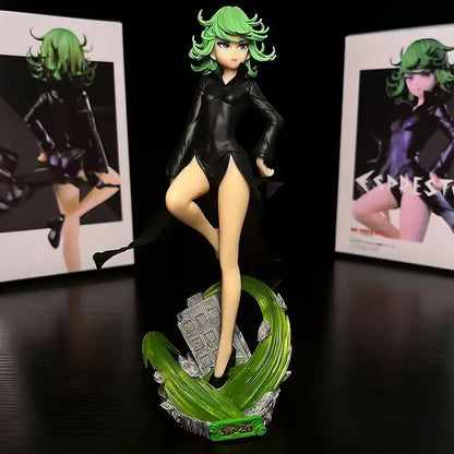 Figura One Punch Man de 22 cm | Figura de PVC de Tatsumaki, también conocido como Tragic Tornado, de One Punch Man. Un modelo coleccionable ideal para los fans del anime y un regalo perfecto para los niños.