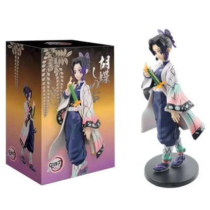 Figuras Demon Slayer de 16 cm | Figuras detalladas de personajes de Demon Slayer en modo guerrero. Perfecto para fans y coleccionistas. 